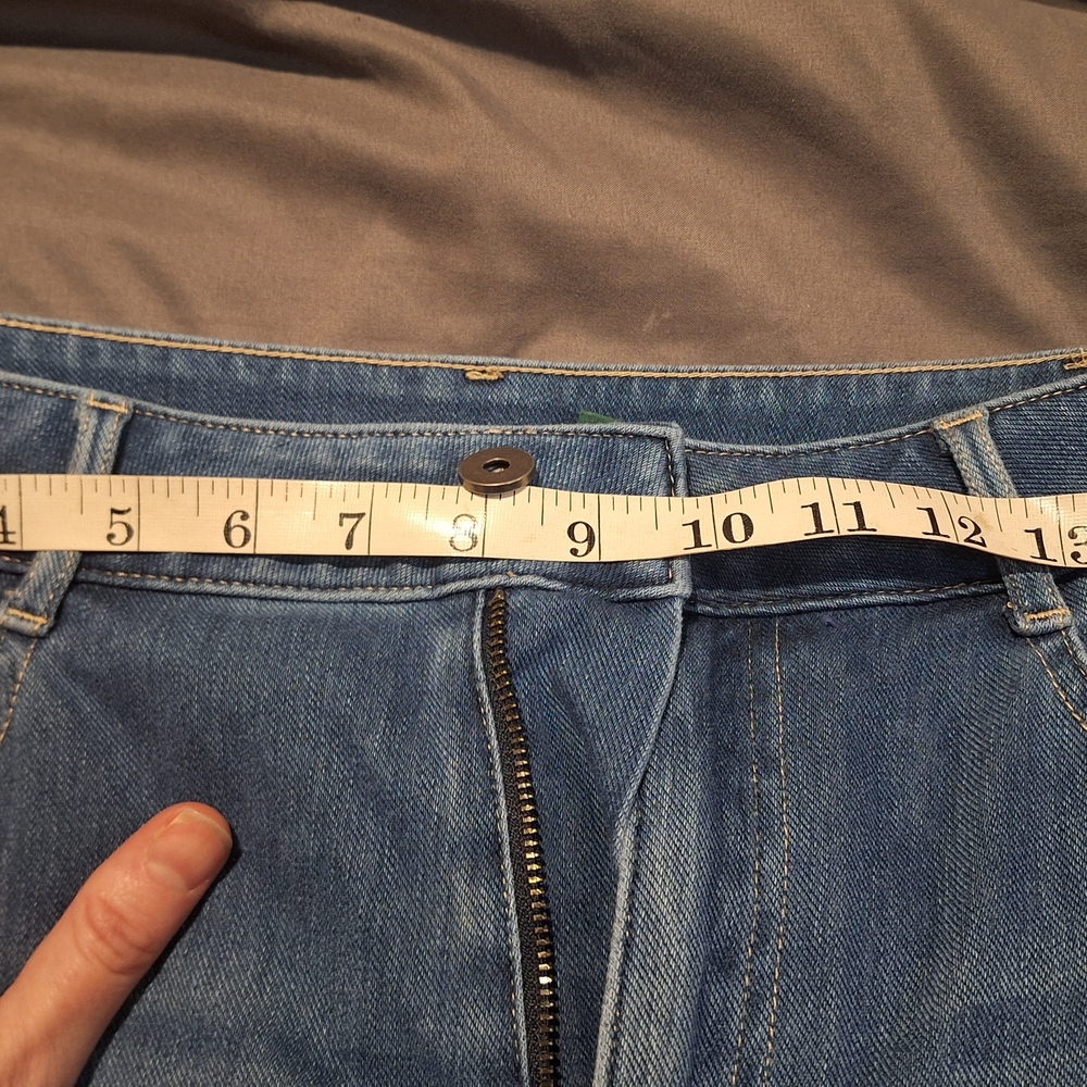 Halara Flex Cuffed Classic Blue Women's Jeans, Size M - Picture 4 of 6